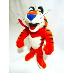 Tony the Tiger Plush 8-ih Frosted Flakes Kellogg's Company Vintage 1997 Tag Gift